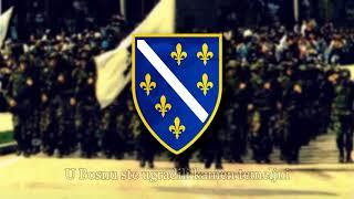 Nedžad Esadović  Zastava Bosanska  patriotic Bosnian song [upl. by Gnah136]