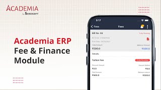 Have you been introduced to the Academia ERP Fee amp Finance Module [upl. by Dolley927]