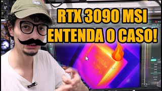 DESAFIO AGORA É COM A RTX 3090 QUE CAIU INCENSO E MORREU [upl. by Gawen572]