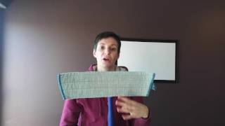 How to use the Norwex mop base brackets [upl. by Anders258]