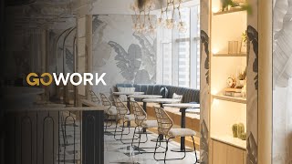 GoWork Menara Standard Chartered Ambience amp Features [upl. by Anitrebla]