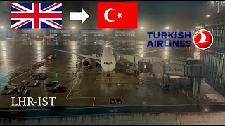 Turkish Airlines TK1986 London Heathrow to Istanbul New [upl. by Oriana]