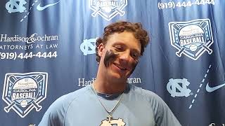 UNCs Vance Honeycutt Cameron Padgett and Scott Forbes after win over Charlotte UNC [upl. by Kissner57]