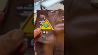 First Brownie Badge Placement [upl. by Yonita878]