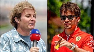 F1 legend Nico Rosberg refuses to sell Charles Leclercs ice cream in his shop [upl. by Syramad]