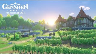 You Arrive in Mondstadt 🌲 Genshin Impact Mondstadt OST Playlist  Relaxing and Calm [upl. by Eshelman116]