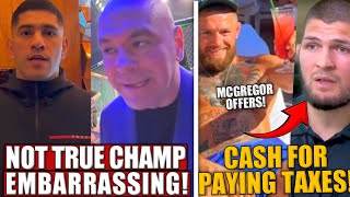 Alex Pereira has ANGERED MMA community after REVEALING this McGregor offers broke Khabib cash [upl. by Davina]