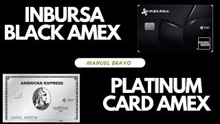 ¿THE PLATINUM CARD AMERICAN EXPRESS O INBURSA BLACK AMERICAN EXPRESS [upl. by Aiynat]