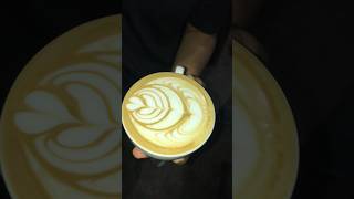 Wingtulip latteart espresso coffee barista caffeine latteart shorts foryou trending music [upl. by Gnolb702]