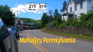 Passing Through Mahaffey Pennsylvania  6172024  Rt 219879 East [upl. by Gayla925]