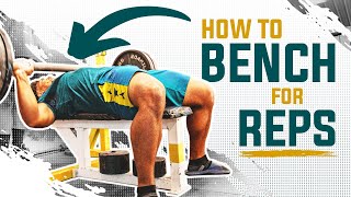 How To Bench Press 225 Lbs For MAX Reps  Football Combine Bench Press Tips [upl. by Lenore]