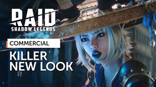 RAID Shadow Legends  Killer New Look Official Commercial [upl. by Aneehsram]