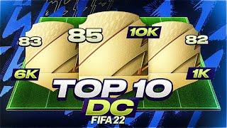 LOS 10 DELANTEROS BARATOS MAS CHETADOS DE FIFA 22 [upl. by Anom]