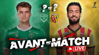 ASSE  LENS  Analyse avant le Match [upl. by Lomaj]