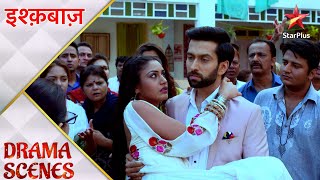 Ishqbaaz  इश्क़बाज़  Shivaay ne utha liya Anika ko apni baahon mein [upl. by Marilou]