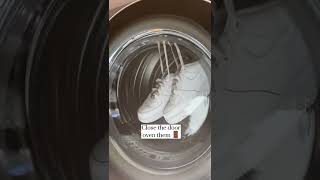 How to dry shoes safely in the dryer [upl. by Dahsraf628]