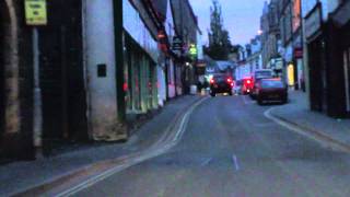 Builth Wells High Street at night [upl. by Aisatsana986]