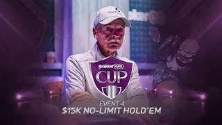 PokerGO Cup  Event 4 15000 NLHE Final Table [upl. by Ozzy979]