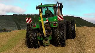 Maisschieben 2021 XXL mit John Deere 9520 Teil 2 [upl. by Etterual]