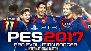 PES 2017 PS3 [upl. by Hamnet]