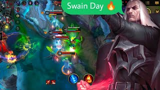 Wild Rift Swain Support Gameplay Season 11 [upl. by Rozalie]