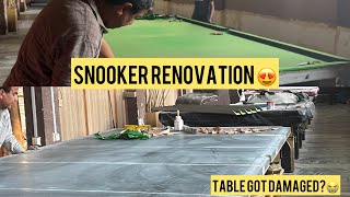 Snooker renovation has been started finally😍  Jackies health update🙏  vlogsbyhammad [upl. by Immanuel]