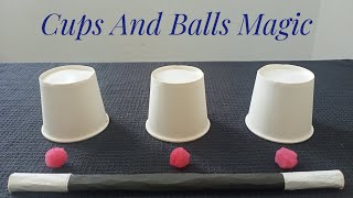 Cups and balls magic [upl. by Faria]