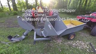 BD410 PTO Driven Wood Chipper [upl. by Richers]