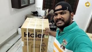 ఇల్లా చేస్తే మీ వాషింగ్ మెషిన్ పోయినట్టేFront load haier washing machine installation process [upl. by Adnuhsal]