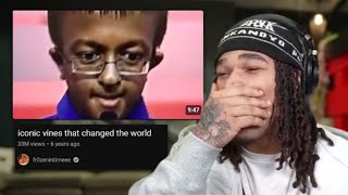 PlaqueboyMax Reacts To quoticonic vines that changed the worldquot [upl. by Geri]