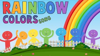 Rainbow Colors Song  Sing and Learn the Colors of Rainbow [upl. by Bodwell659]