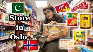 Pakistani Store in Oslo Vlog  Desi Store in Norway  Life in Norway Vlog [upl. by Velda198]