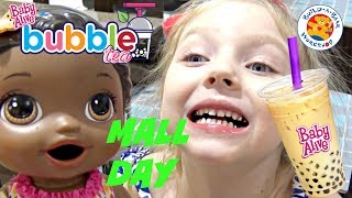 BABY ALIVE has a FUN DAY at the MALL The Lilly and Mommy Show The TOYTASTIC Sisters [upl. by Lashoh]