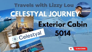 Celestyal Journey Exterior oceanview Cabin 5014 [upl. by Emerson929]