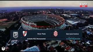 River Plate vs Barracas Central ● Torneo Betano 2024 ● PES 2021 [upl. by Thorbert]