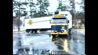 ASG trucks in November 1992 Helsingborg Oskarshamn [upl. by Amalea]