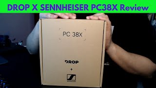 DROP X SENNHEISER PC38X Unboxing and Review [upl. by Akcinat505]