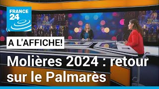 Molières 2024  entre quot4 211 kmquot et quotLe cercle des poètes disparusquot retour sur le palmarès [upl. by Huntley]