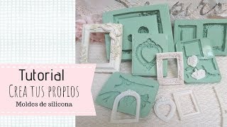 Tutorial Crea tus propios moldes de silicona para scrap [upl. by Godderd]