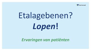 Leven met… hoe lopen helpt tegen etalagebenen [upl. by Maletta932]