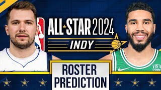 UPDATED 2024 NBA AllStar Roster PREDICTION  EAST vs WEST [upl. by Ansell425]