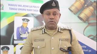 POLISI WAAHIDI KUWAKAMATA WALIOFANYA JARIBIO LA KUMTEKA TARIMO [upl. by Hunfredo572]