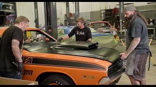 NEW NEW NEW EPISODE FINAL WORK IS DONE ON THE SEMA 2022 CHALLENGER TA HELLCAT REDEYE [upl. by Nnylimaj]