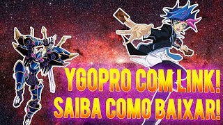 Como baixar o YGOPRO com os monstros link 2017 Jogar YuGiOh Online [upl. by Hsina]