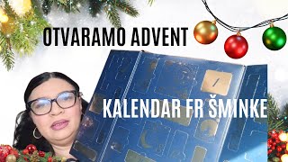 OTVARAMO ADVENT KALENDAR FRANCUSKE ŠMINKE︱ Jako dobra šminka Oduševljena sam [upl. by Ecirahc18]