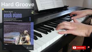 Hard Groove von Jürgen Moser aus Rock Piano 1  Mobiler Musikunterricht Regensburg [upl. by Tenay]