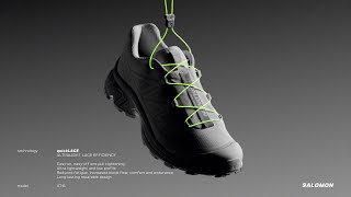 Salomons quickLACE for Ultralight Performance [upl. by Harmonia190]