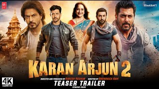 KARAN ARJUN 2  Returns  Trailer  Shahrukh Salman Hrithik Ranbir Madhuri  TSeries  FanMade [upl. by Etnud]