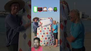 Surfing with pool shorts mrbeast surfing pooltableMrbeast [upl. by Jereme746]