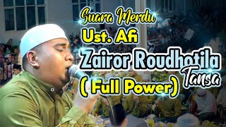 Full Power Ust Syahrul Afi  Zairor Roudhotila Tansa  Versi Terbaru Azzahir 2024 [upl. by Yesrej144]